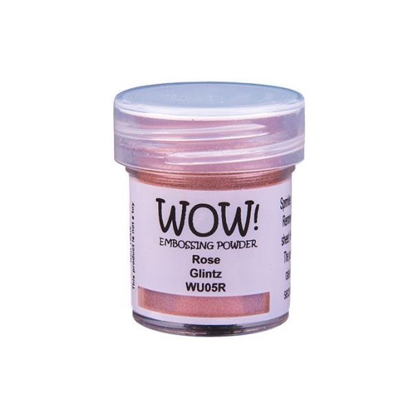 WOW! Embossing Powder  Rose Glintz 15ml WU05R